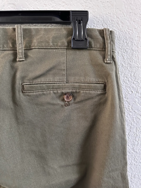 J.Crew Flex Slim Fit Chino Pants Olive Green Men’s 30x30 Stretch Casual - Picture 10 of 14